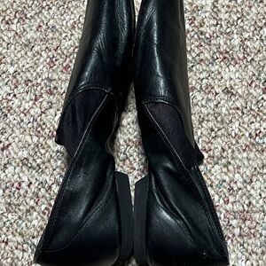 Bloch Jazzsoft Leather Jazz Shoes Black Women’s US 8 Slip-On